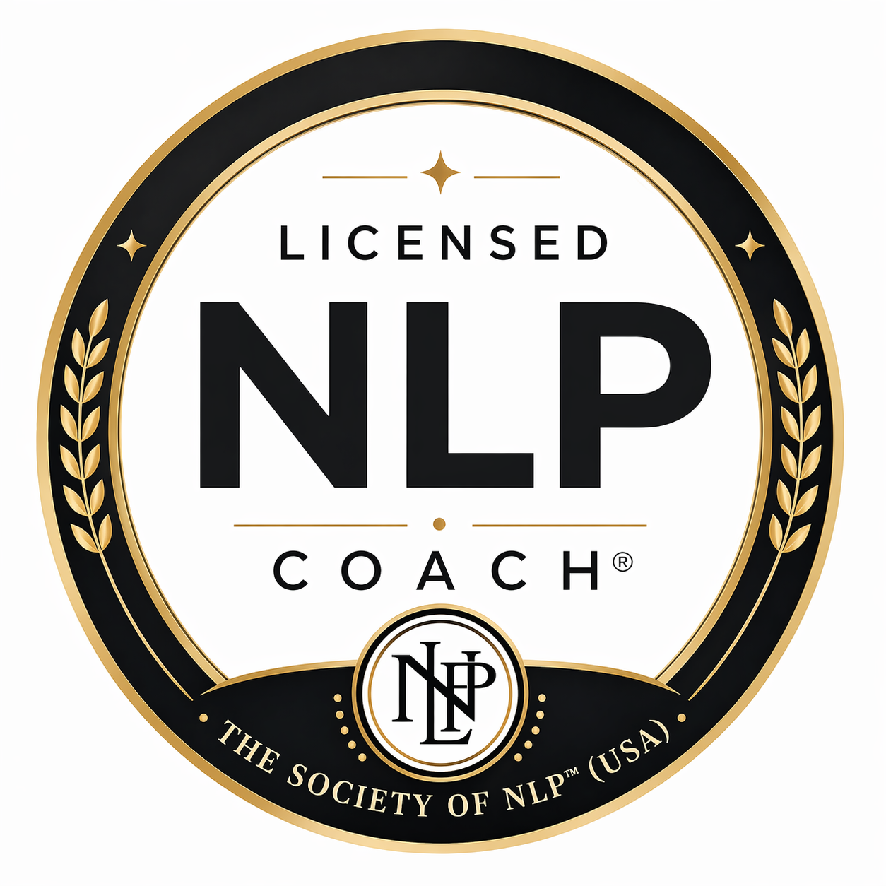 Licensed NLP Coach badge